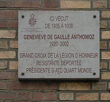 Genevi ve de Gaulle Anthonioz