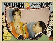 Gentlemen Prefer Blondes 1928 film