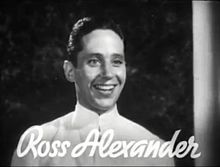Ross Alexander
