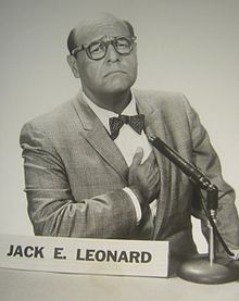 Jack E Leonard