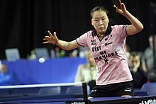 Li Jiao table tennis