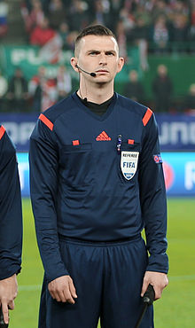 Michael Oliver referee