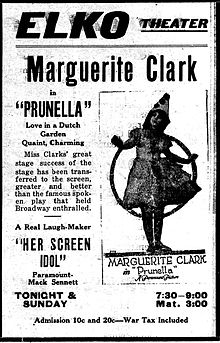 Prunella 1918 film