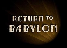 Return to Babylon