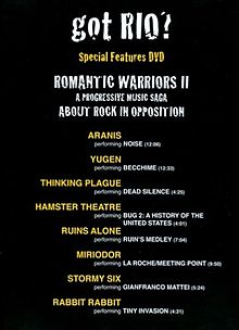 Romantic Warriors II Special Features DVD