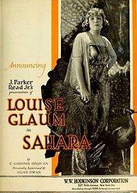 Sahara 1919 film