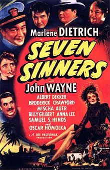 Seven Sinners 1940 film