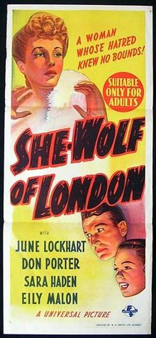 She Wolf of London film