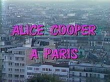 Alice Cooper a Paris