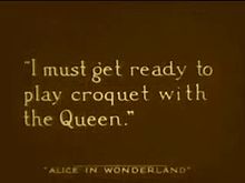 Alice in Wonderland 1915 film