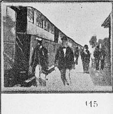 Arrival of a Train at Vincennes Station