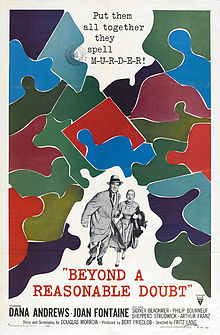 Beyond a Reasonable Doubt 1956 film