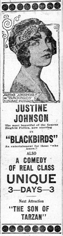 Blackbirds 1920 film