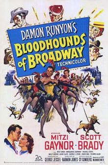 Bloodhounds of Broadway 1952 film