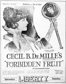 Forbidden Fruit 1921 film