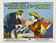 Heritage of the Desert 1924 film