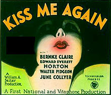 Kiss Me Again 1931 film