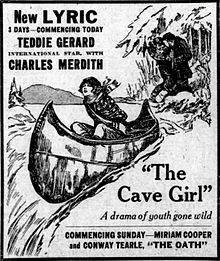 The Cave Girl film