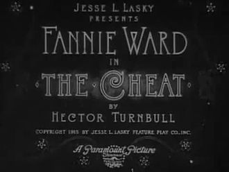 The Cheat 1915 film