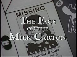 The Face on the Milk Carton film