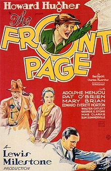 The Front Page 1931 film