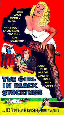 The Girl in Black Stockings