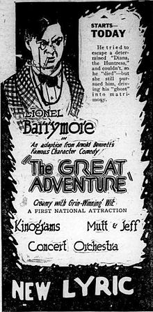 The Great Adventure 1921 film