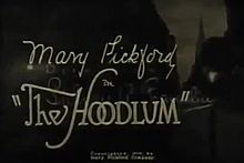 The Hoodlum 1919 film