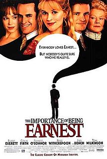 The Importance of Being Earnest 2002 film