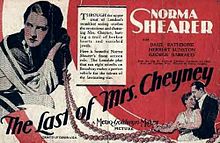 The Last of Mrs Cheyney 1929 film