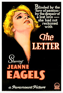 The Letter 1929 film