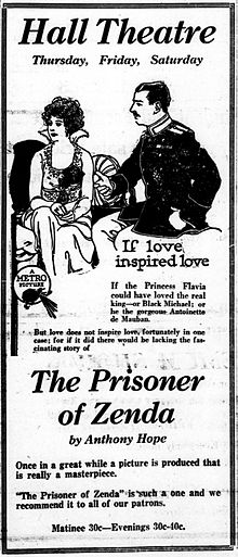 The Prisoner of Zenda 1922 film