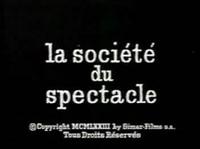 The Society of the Spectacle film