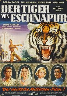 The Tiger of Eschnapur 1959 film