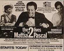 The Two Lives of Mattia Pascal