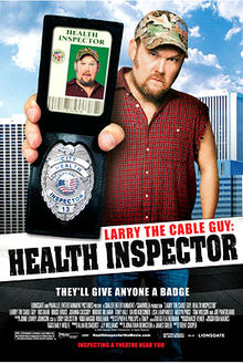Larry the Cable Guy Health Inspector