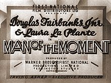 Man of the Moment 1935 film