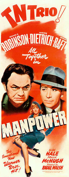 Manpower 1941 film