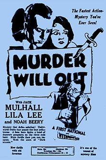 Murder Will Out 1930 film